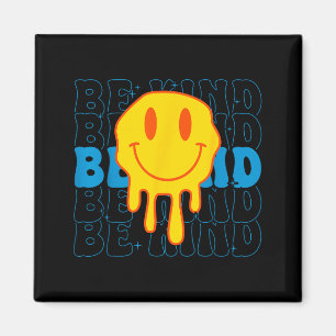 Sei nett inspirierendes blaues Band Welt runter Magnet