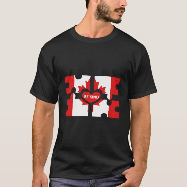 Sei nett Kanada T-Shirt (Vorderseite)