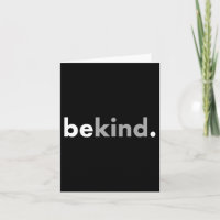 Sei nett, liebe Menschen Minimalist