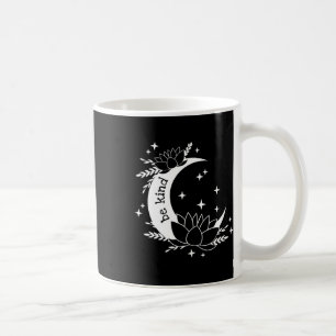Sei nett Luna und Mond Lotusblume Yoga Meditation Kaffeetasse
