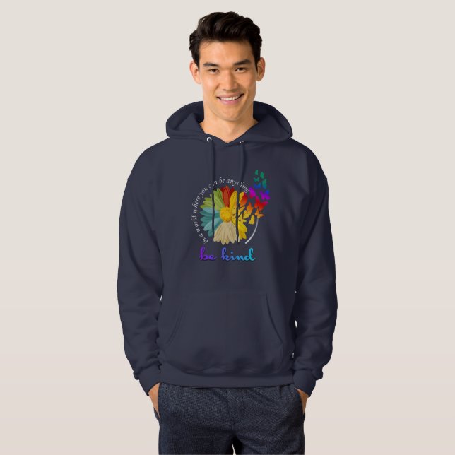 Sei nett | Men Hoodie (Vorne ganz)