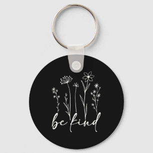 Sei nett minimalist liebe freundlichkeit positiv schlüsselanhänger