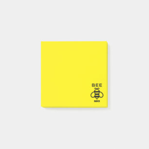 Sei nett mit minimalem Design Post-it Klebezettel