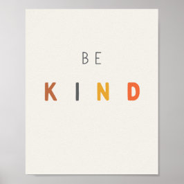 Sei nett! Poster & Prints