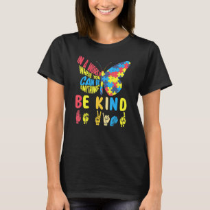 Sei nett Puzzle Gebärdensprache Hand Sprechen Auti T-Shirt
