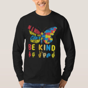 Sei nett Puzzle Gebärdensprache Hand Sprechen Auti T-Shirt