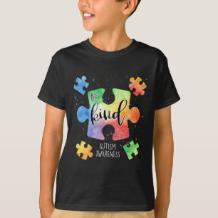 Sei nett Puzzle-Teile Süße Autismus-Bewusstseins-K T-Shirt