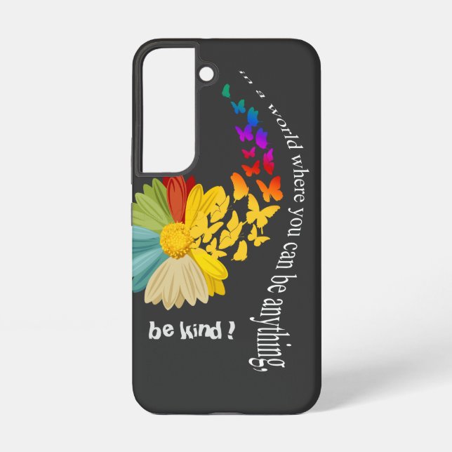 Sei nett | samsung galaxy hülle (Rückseite)