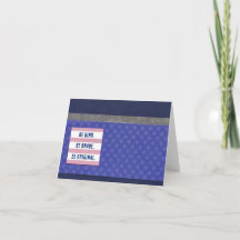 Sei nett! Sei tapfer 4" x 5,6"