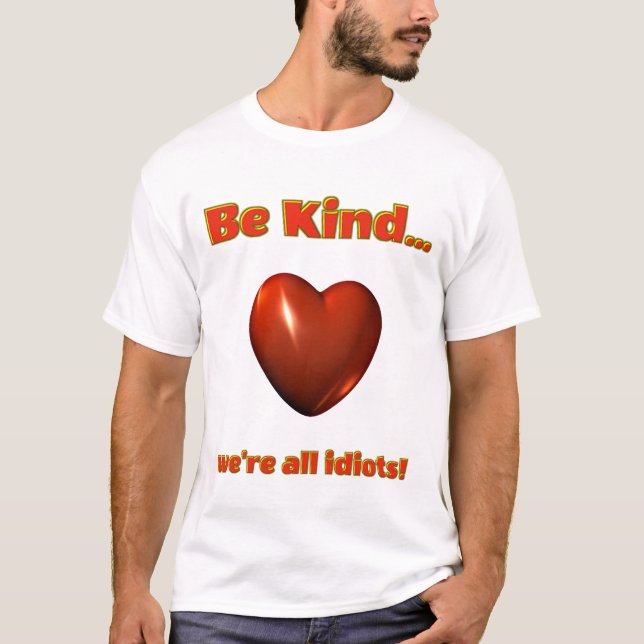 sei nett T-Shirt (Vorderseite)