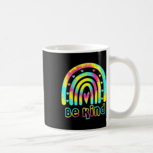 Sei nett, Tie Dye Regenbogen Freundlichkeit Autism Kaffeetasse
