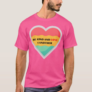 Sei nett und liebe Mädchen T-Shirt
