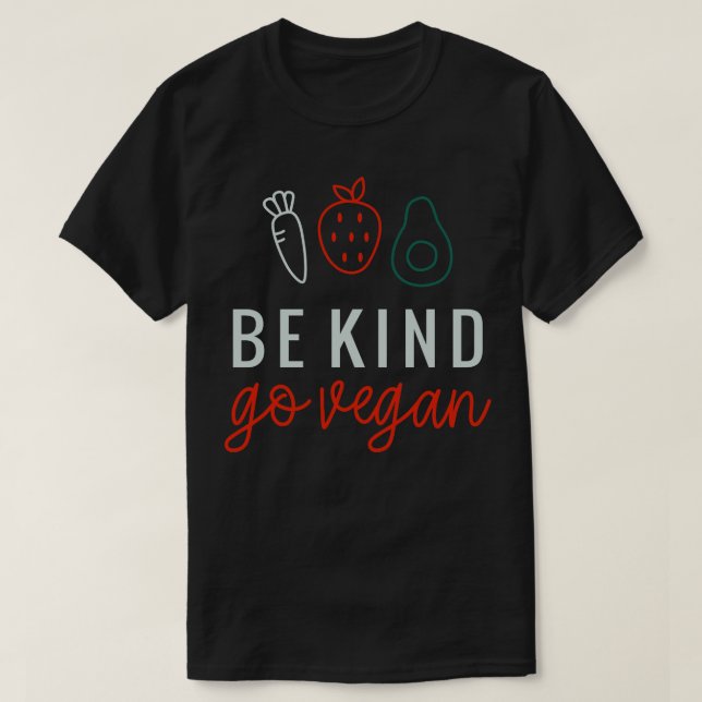 Sei nett Vegan T-Shirt (Design vorne)