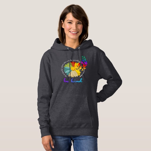 Sei nett | Women Hoodie (Vorne ganz)