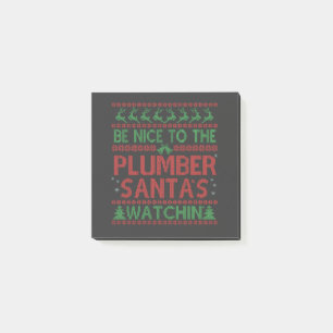 Sei nett zu dem zauberhaften Weihnachtslied Post-it Klebezettel