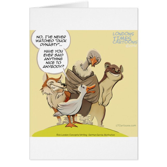 Sei nett zu den Enten Funny (Vorne)