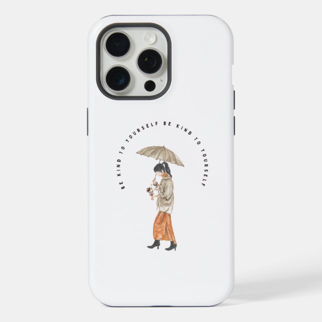 Sei nett zu dir selbst iPhone hülle (Rückseite)