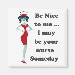 Sei nett zu mir magnet