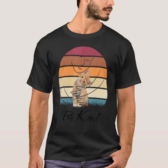 Sei nett zu Tieren, oder ich bringe dich um für ei T-Shirt (Vorderseite)