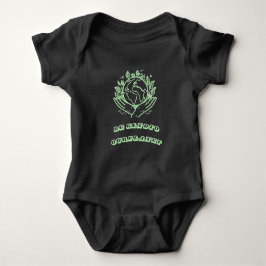 Sei nett zu unserem Planeten: Caring Hands Earth T Baby Strampler