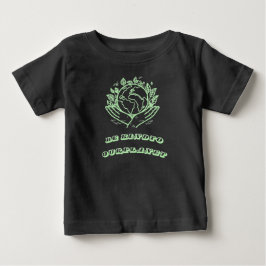 Sei nett zu unserem Planeten: Caring Hands Earth T Baby T-shirt