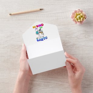 Sei nett zur Erde All-in-One-Einladung