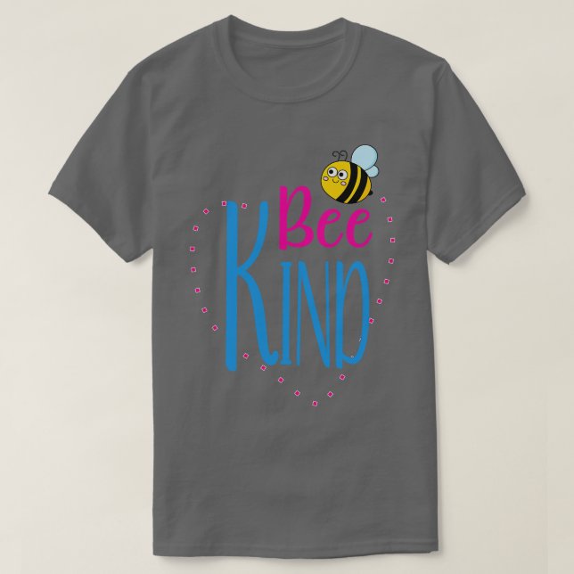 Sei nette Kinder Niedliche Biene T-Shirt (Design vorne)