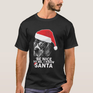 Sei netter Beagle Weihnachten Weihnachten Weihnach T-Shirt