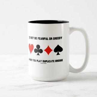 Sei nicht ängstlich oder gierig, wenn Du Doppel sp Zweifarbige Tasse