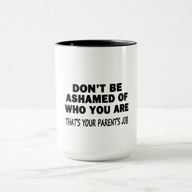Sei nicht beschämt tasse (Zentrum)