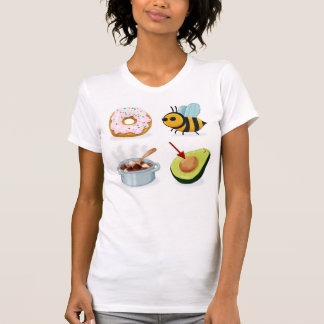 Sei nicht blöd Rebus (Vorderseite) T-Shirt