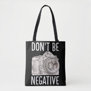 Sei nicht negativ lustige Fotokamera für Fotograf