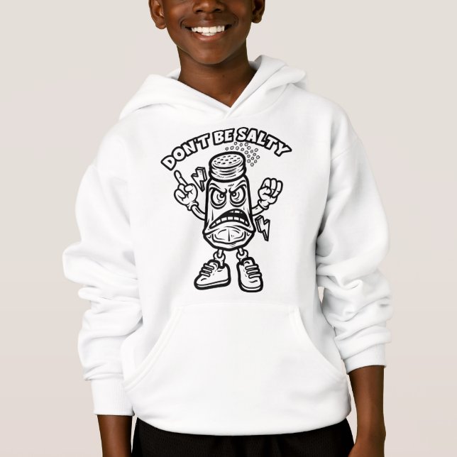 Sei nicht salzig hoodie (Vorderseite)