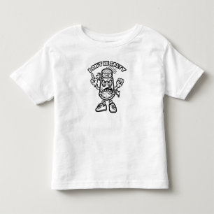 Sei nicht salzig, lustige Illustration Kleinkind T-shirt