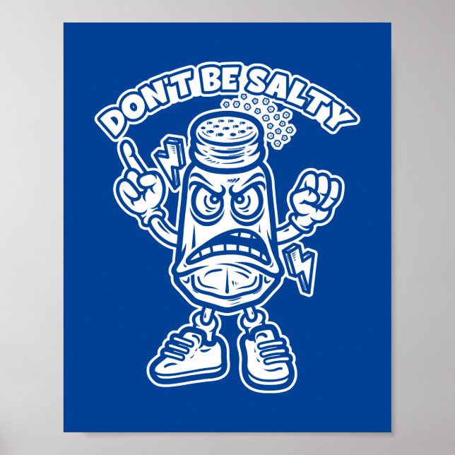Sei nicht salzig poster (Vorne)