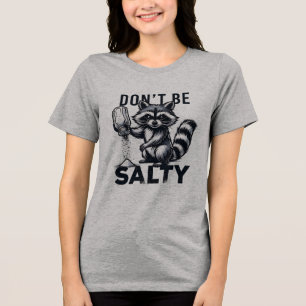 Sei nicht salzig Tri-Blend shirt