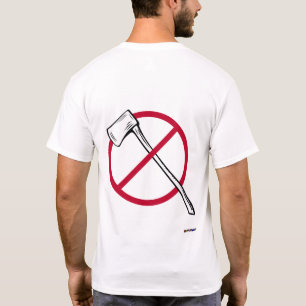 Sei nicht so untrös! Ax & Red Circle - zurück T-Shirt