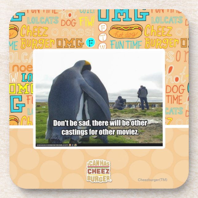 Sei nicht traurig getränkeuntersetzer (Vorderseite)