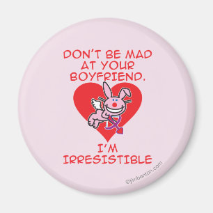 Sei nicht verrückt magnet