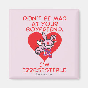 Sei nicht verrückt magnet