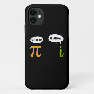 Sei Real Sei Rational Lustiger Mathe Pi Tag Geek Case-Mate iPhone Hülle