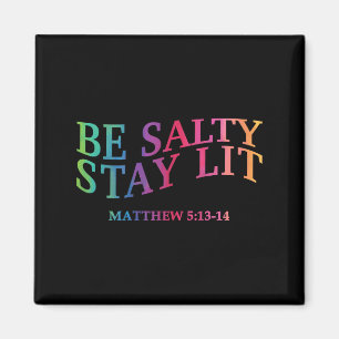 Sei salzig Bleibe, es sei Christlich Jesus Gott, d Magnet