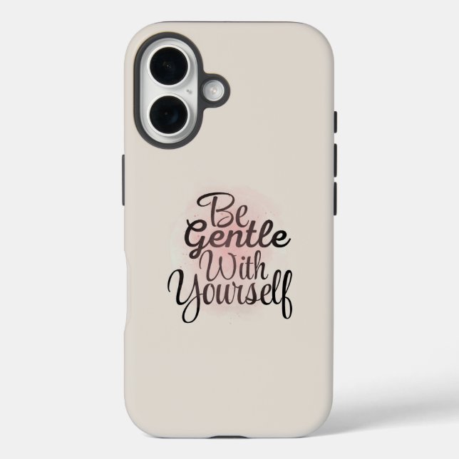 Sei sanft mit Dir selbst iPhone-Hülle  Case-Mate iPhone Hülle (Rückseite)