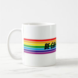 Sei schwul oder verbrechen kaffeetasse