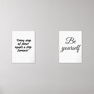 Sei selbst bilderwand sets