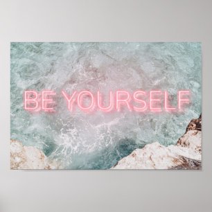 Sei selbst poster