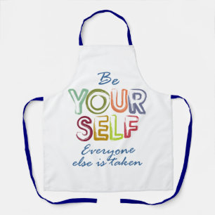 Sei selbst schürze