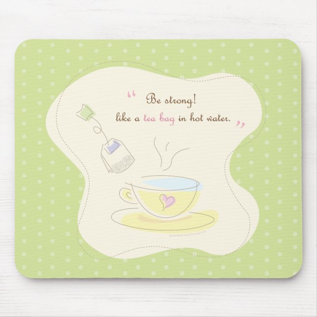 Sei stark mousepad (Vorne)