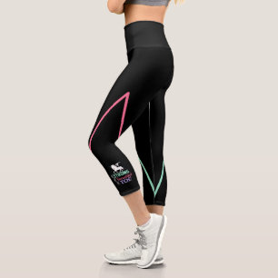 Sei stark, schön, du - Turn-Unicorn Capri Leggings
