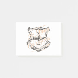 Sei stark und mutig Joshua 1:9 Post-it Klebezettel